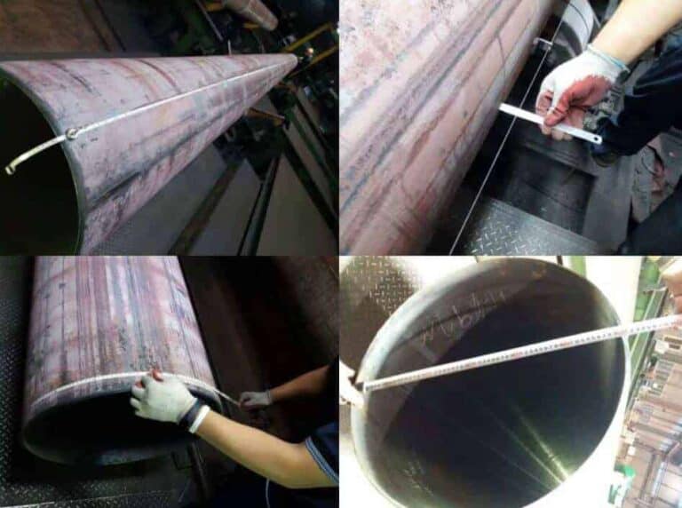 pipe dimension inspection