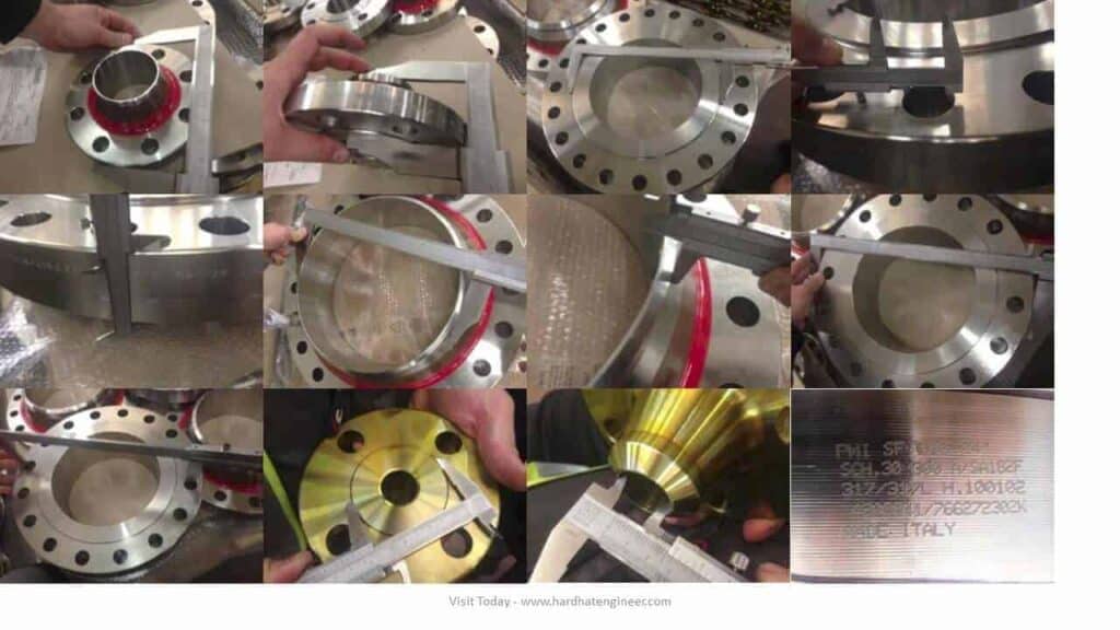 Flange dimension Inspection