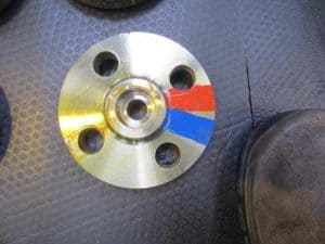 flange marking and color coding