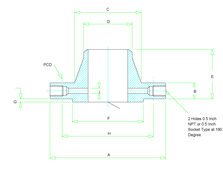 Orifice Flange Dimensions Class 300 To Class 2500 