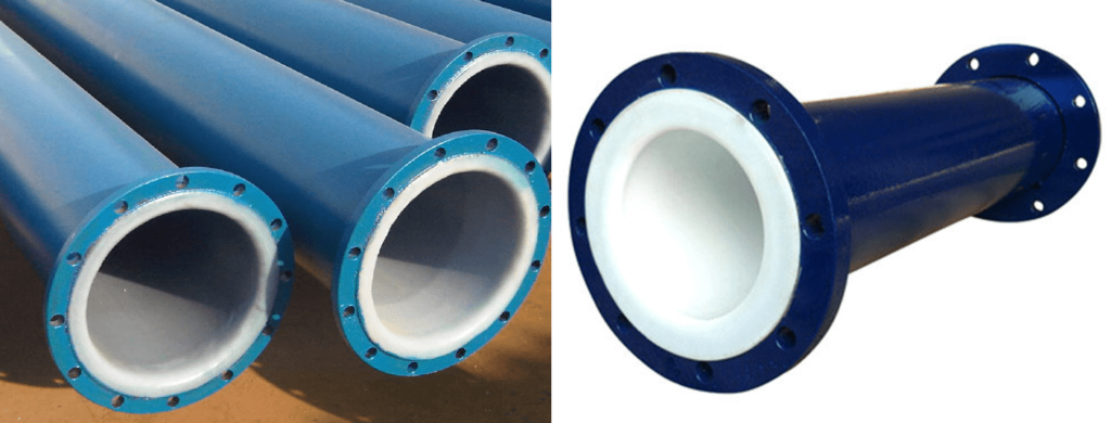 PTFE Lined carbon steel Pipe