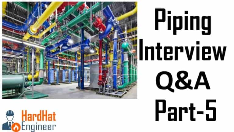 Piping Interview Questions