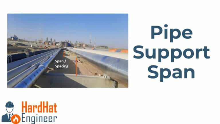 Pipe Support Span in Pipe rack