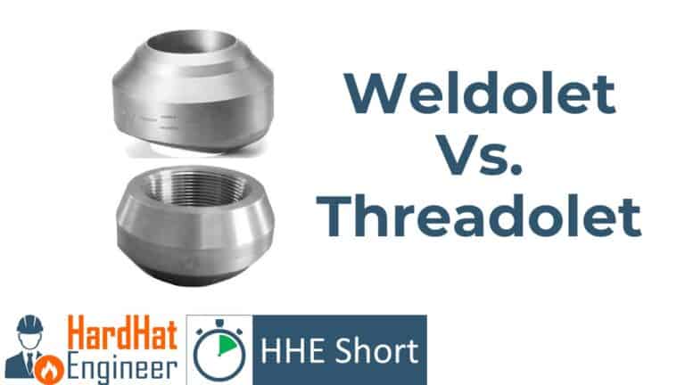 What is the difference between Weldolet and Threadolet