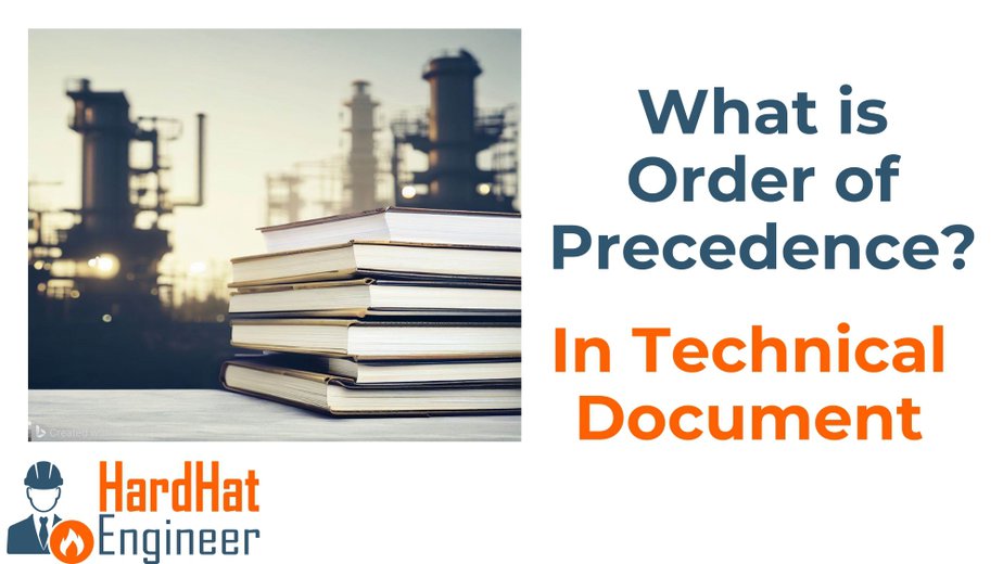 What Is Order Of Precedence In Technical Document Of Construction