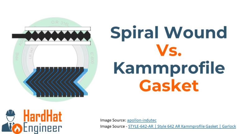 What is the Difference between Spiral wound and Kammprofile Gasket